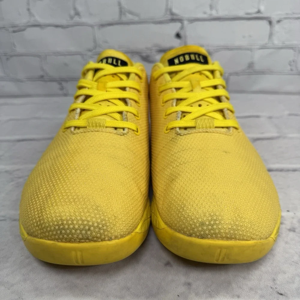 NoBull SuperFabric Trainers Lemon Drop Yellow Shoes Men's 12.5 Women's 14 Unisex